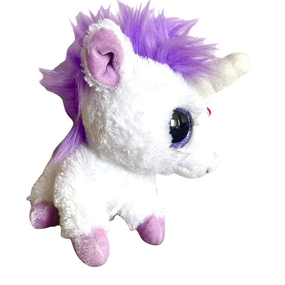 Wild Republic Unicorn Plush Mini  Sweet Sassy Stuffed Animal Toy Glitter Eyes 5" - Picture 5 of 15